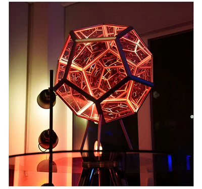 Infinity Dodecahedron Creative Colorful Desk Lamp