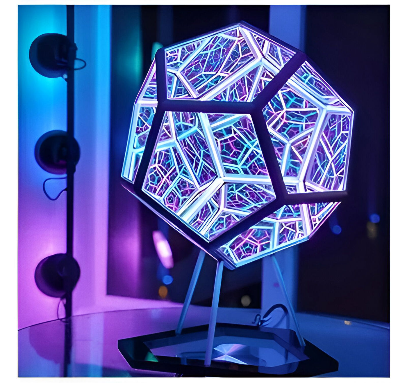 Infinity Dodecahedron Creative Colorful Desk Lamp
